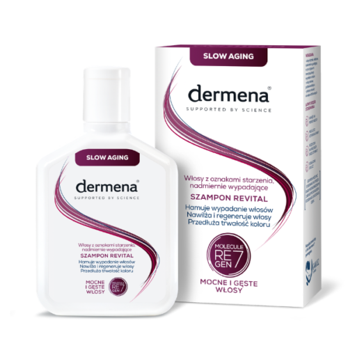 DERMENA szampon REVITAL wlosy dojrzale